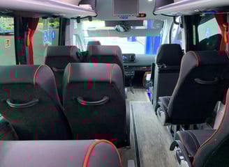 Autobuses económicos también para grupos pequeños