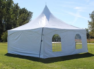 High peak tent with sidewalls, el paso diamond events