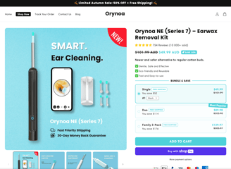 orynoa ecommerce