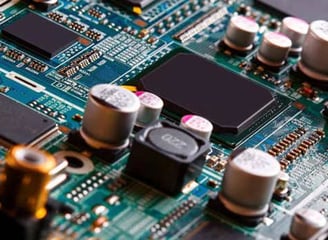 circuit board close up