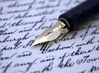 Graphology is the study of handwriting, particularly its use in analyzing a writer's character,.