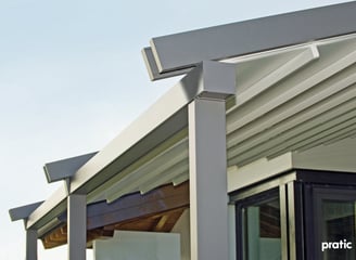 Pergola mit Tuch