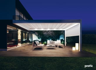 Pergola mit Tuch