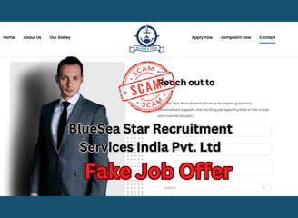 Blueseastar cruise job