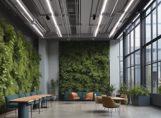 A modern glass building with the letters 'GFC' displayed above the entrance. Several cars are parked in front of the entrance, and a few people are walking nearby. The facade is made up of large windows and steel beams.