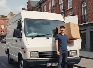 photo of white staircase