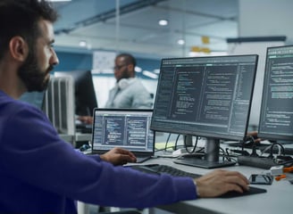 a penetration tester on his job