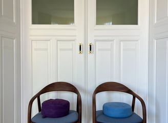 Psychotherapy practice room