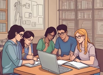 man standing near woman smiling