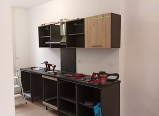 montage de cuisine