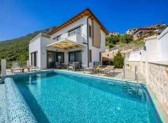 Ferienhaus mit Pool