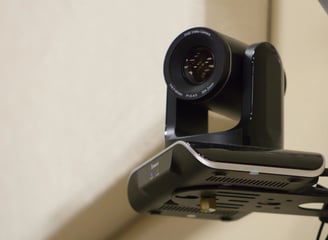 Camara de seguridad para el hogar color negro