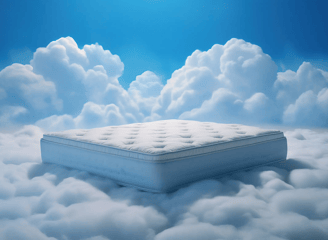 colchon sobre las nubes para un descanso reparador