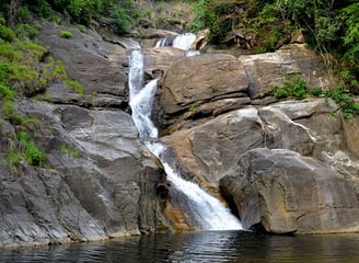 Meenmutty waterfalls wayanad