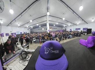 Acto de La Libertad Avanza en Entre Ríos, junio 2025