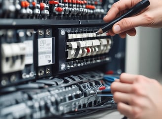 Three vintage rotary payphones are mounted on a light green textured wall, each with a black receiver hanging on its side.