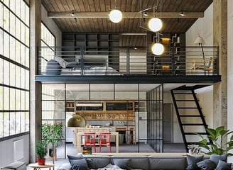 Mezzanine Tempat Usaha