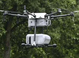 Drone carrying Payload