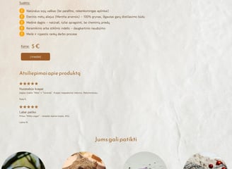 internetinės parduotuvės dizainas