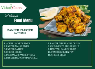 Food Catering Service - Vision Caters