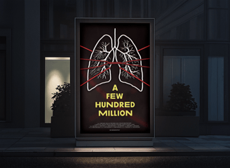 Mockup des Filmplakats von A Few Hundred Million