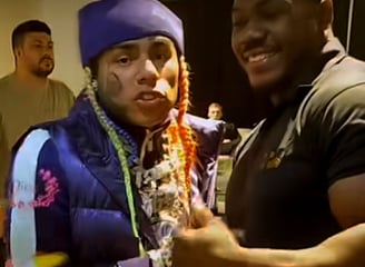 Jallah trophy and 6ix9ine 