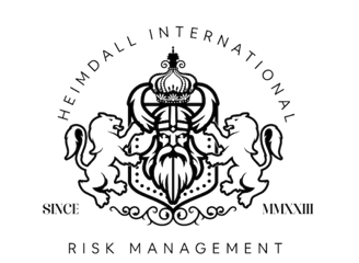 a black and white logo for the international international travel agency