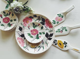 Blue Ridge China Pink Floral