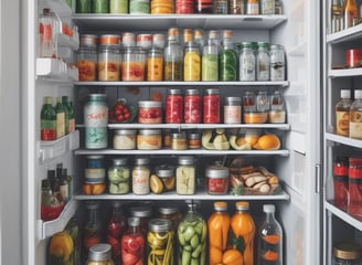 Rows of black meal prep containers are filled with cooked sweet potatoes and slices of turkey, arranged neatly. The containers are placed on a large surface in what appears to be a commercial kitchen setting.