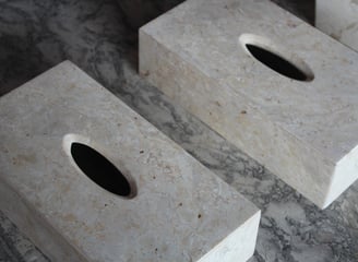 Natural Stone Bathroom Accessories Collection Nussen Living