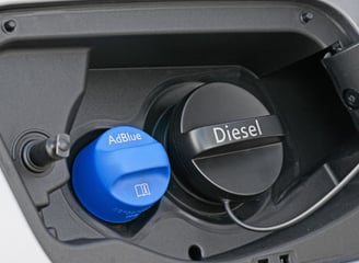 a picture of an adblue tank