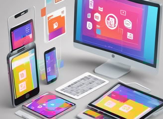 Four social media platform logos are arranged on a brown background. From left to right, the logos are for YouTube in red, TikTok in a combination of red, blue, and white, X in white, and Facebook in blue.