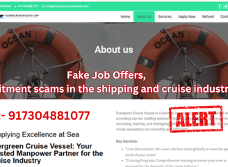 Evergreen Cruise Vessel Job 