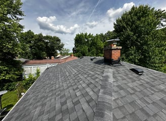 newly installed roof