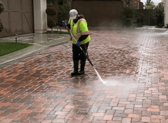 brick paver driveway pressure washing fort lauderdale