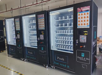 Vend and go with touch screen