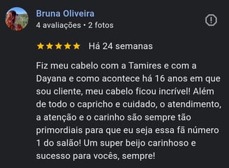 comentario google cliente escova progressiva