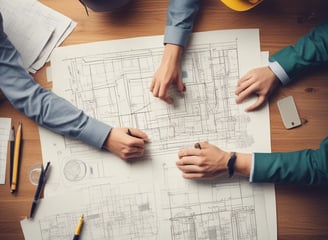 A solar panel is positioned among lush greenery, with large leaves and a tree trunk providing a natural backdrop. The sunlight casts soft shadows across the panel, highlighting its photovoltaic cells.