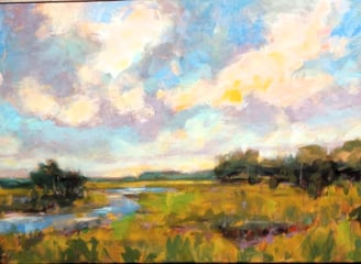marsh painting