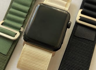 Mallas para relojes inteligentes, metálicas, de nylon y silicona.