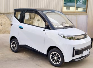 Impulse Electromotive Nano-3 Micro EV in white color