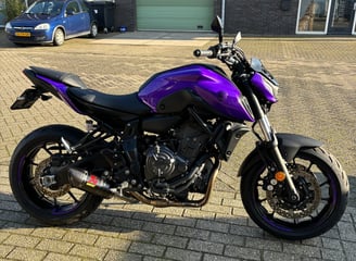 Yamaha MT07 Wrap Motor Wrappen