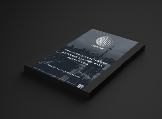 a book cover with a black and white photo