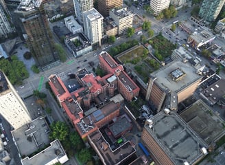a cityscape of a city with a lot of buildings