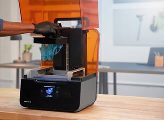 impresión de resina