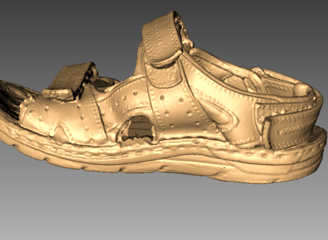 Escaneo 3D de zapatos