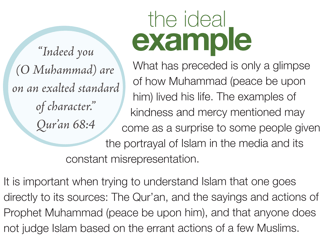 The ideal example 