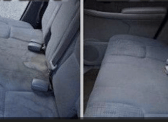 a car seat with a seatbelt and a seat belt