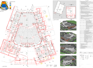 projeto 100% BIM em revit de uma construção em maringá