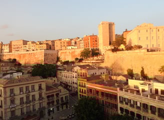 View of Cagliari from Centro Panoramic, your room in Cagliari